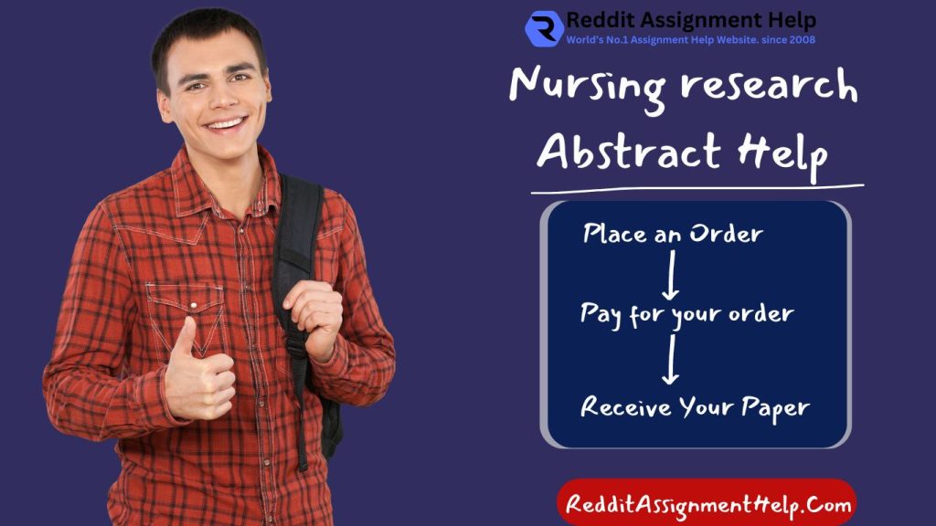 Nursing research Abstract Help